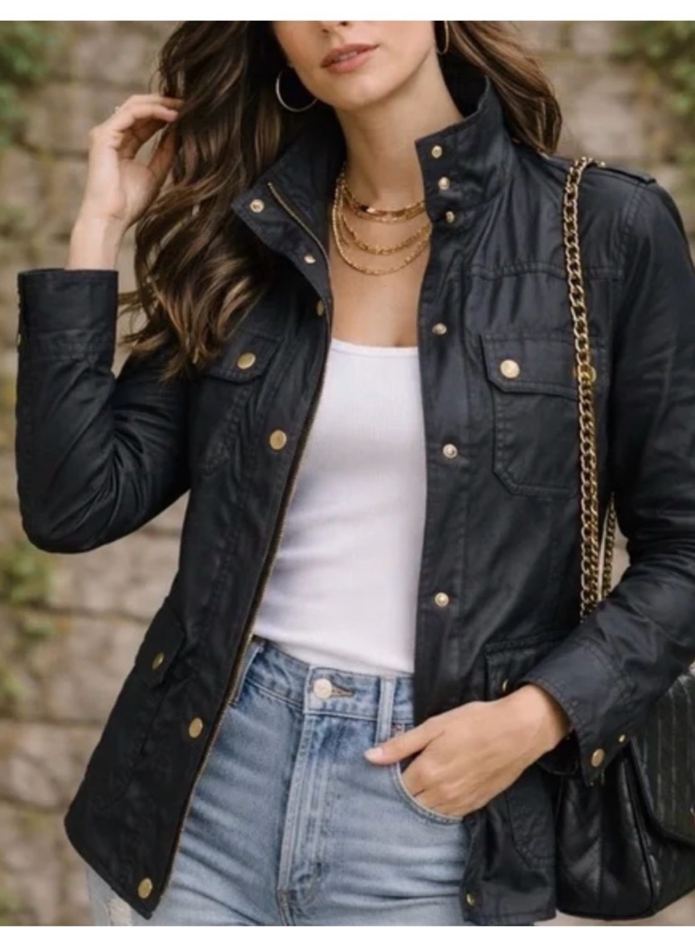 J Crew utility downtown fiel jacket size XS